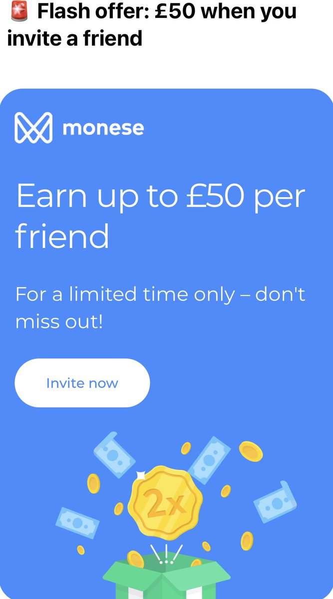 TobyRCon's tweet image. ⁦@monese⁩ I would never refer a friend for a shameful service that freezes accounts with warning or explanation and then refuses to communicate ⁦@NorrisKoppel⁩ #monese is a disgrace and you should be ashamed.