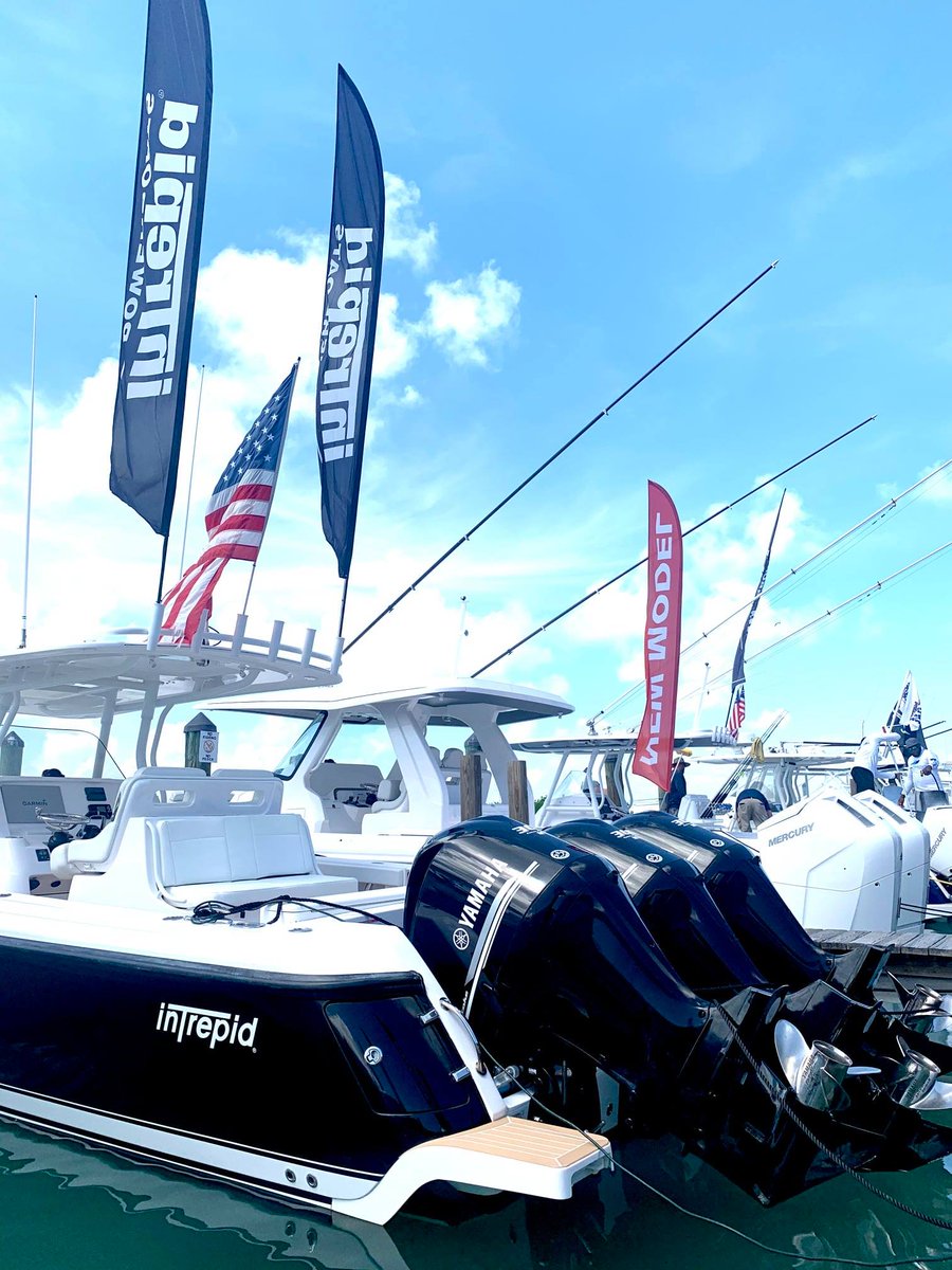 Intrepid_Boats's tweet photo. We want to thank our amazing #IntrepidNation owners & guests for making the 2021 Rendezvous a weekend we will never forget! We had so much fun spending time together again & introducing our 427 #Nomad to the #Intrepid family.
#IntrepidBoats #HawksCay #FloridaKeys https://t.co/Heqa6ThrpW