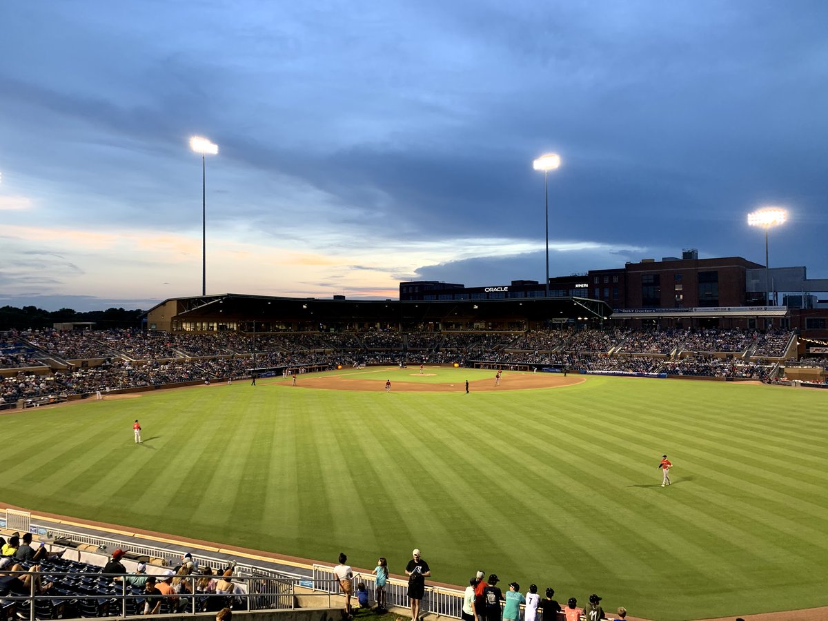 DukeSchool1's tweet photo. Duke School got a trivia question shoutout during the @DurhamBulls Stranger Things Night over the weekend! Do you know where @Stranger_Things creators, the Duffer Brothers, attended high school locally after their time at Duke School?
#OnlyAtDS #AlwaysADragon https://t.co/TDiHZJF6DN