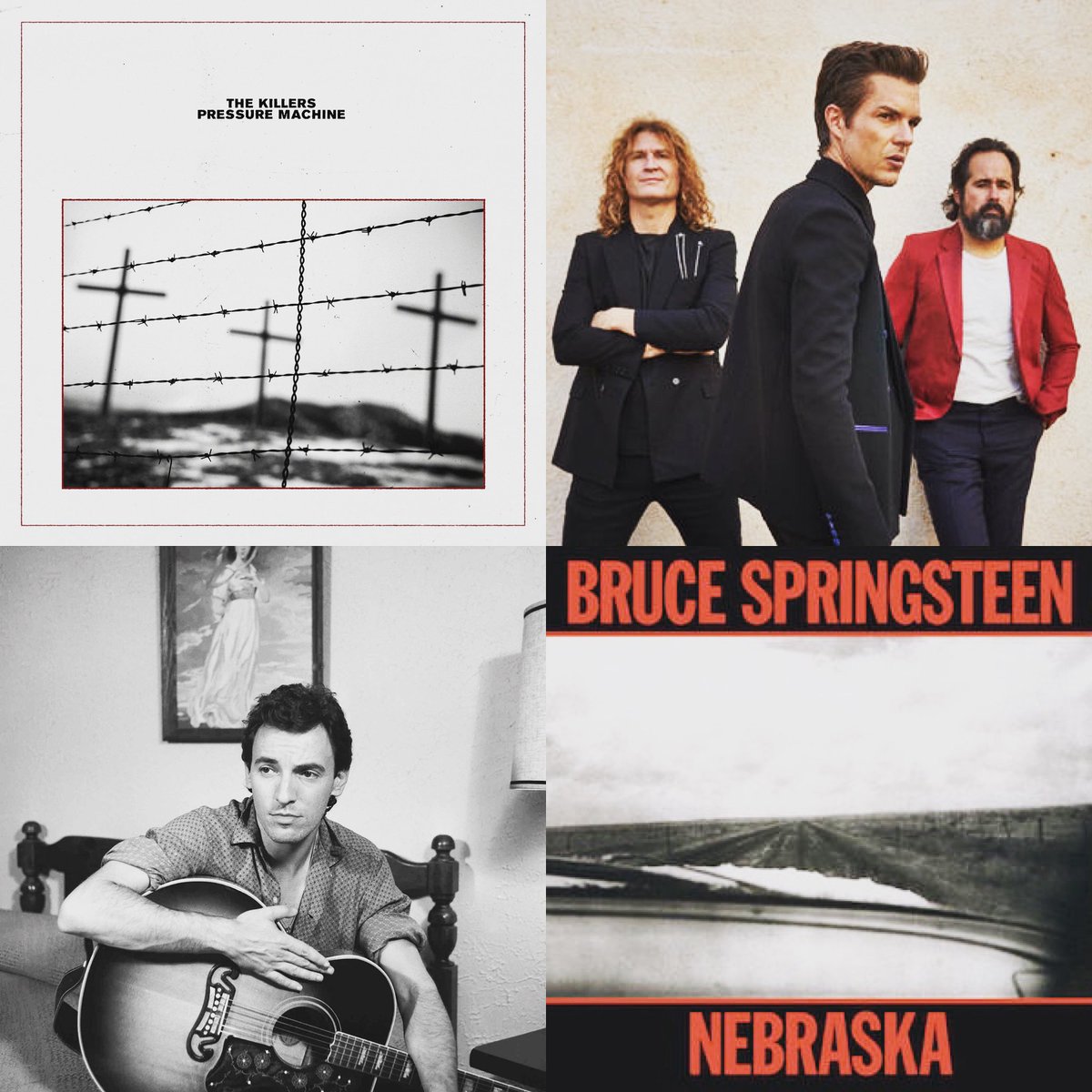 MAOTPod's tweet image. I get the sneaking suspicion that ‘Pressure Machine’ is gonna be @thekillers’ ‘Nebraska’ 💿 

Let us know your predictions for #TheKillers LP7 below 🔮 👇

#BruceSpringsteen #Nebraska #PressureMachine