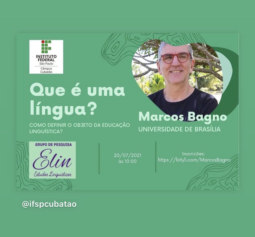 Grupo De Pesquisa ELIN tweet media