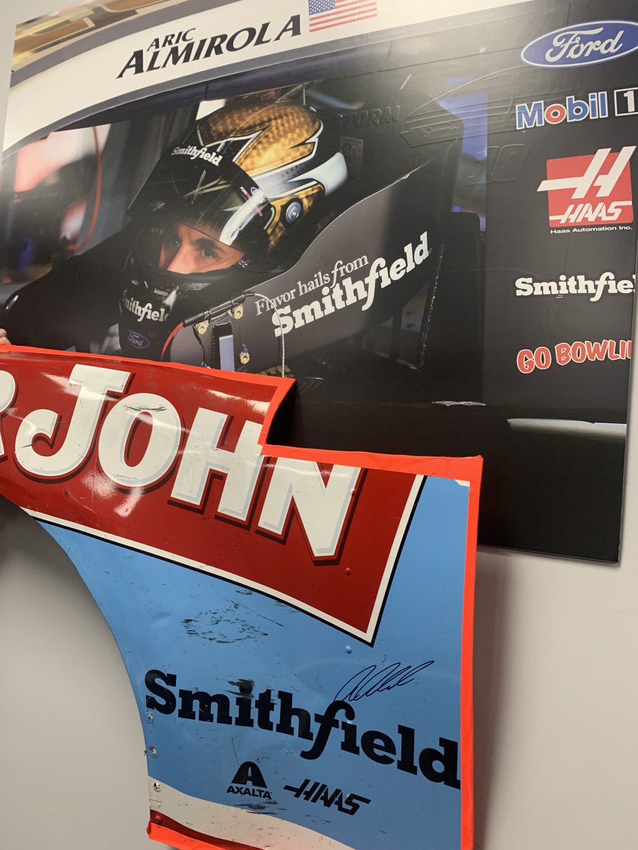 Retweet to win a signed piece of sheet metal from yesterday's <a href="/NHMS/">New Hampshire Motor Speedway</a> winner, <a href="/Aric_Almirola/">Aric Almirola</a>.

Imagine not having this in your home? Yikes. 

Winners are chosen on Wednesday, July 21st.