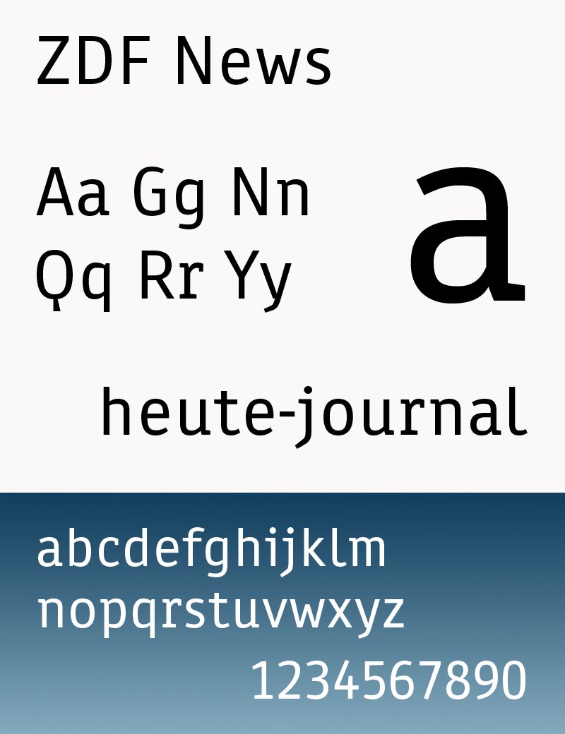 finaltype_de's tweet photo. Mit dem Redesign der @ZDFheute-Nachrichten schickt das ZDF an diesem Tag auch die eigens entwickelte »ZDFnews«-Schrift von @edenspiekermann / @espiekermann in den Ruhestand.  #zdfheute #redesign https://t.co/JSQJeFIcFX (1/6) https://t.co/PigFdPA24o