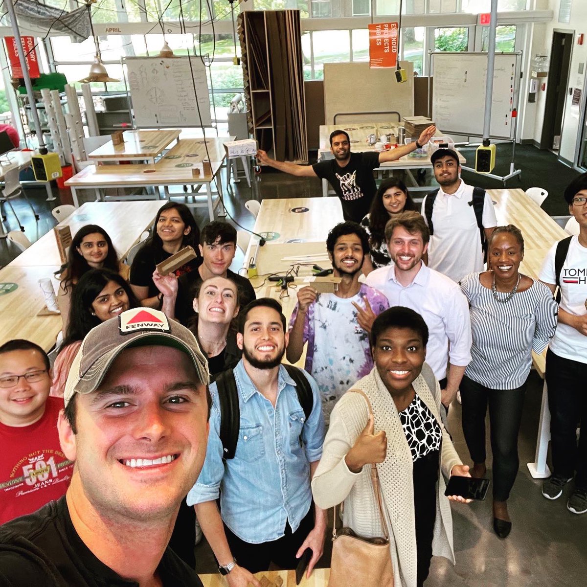 ProfJenBailey's tweet image. Who knew that Prototyping could be so much fun! Thanks Weissman Foundry for hosting students from my @babson MSEL Master of Science in Entrepreneurial Leadership LEAP Leading Entrepreneurial Action Projects class