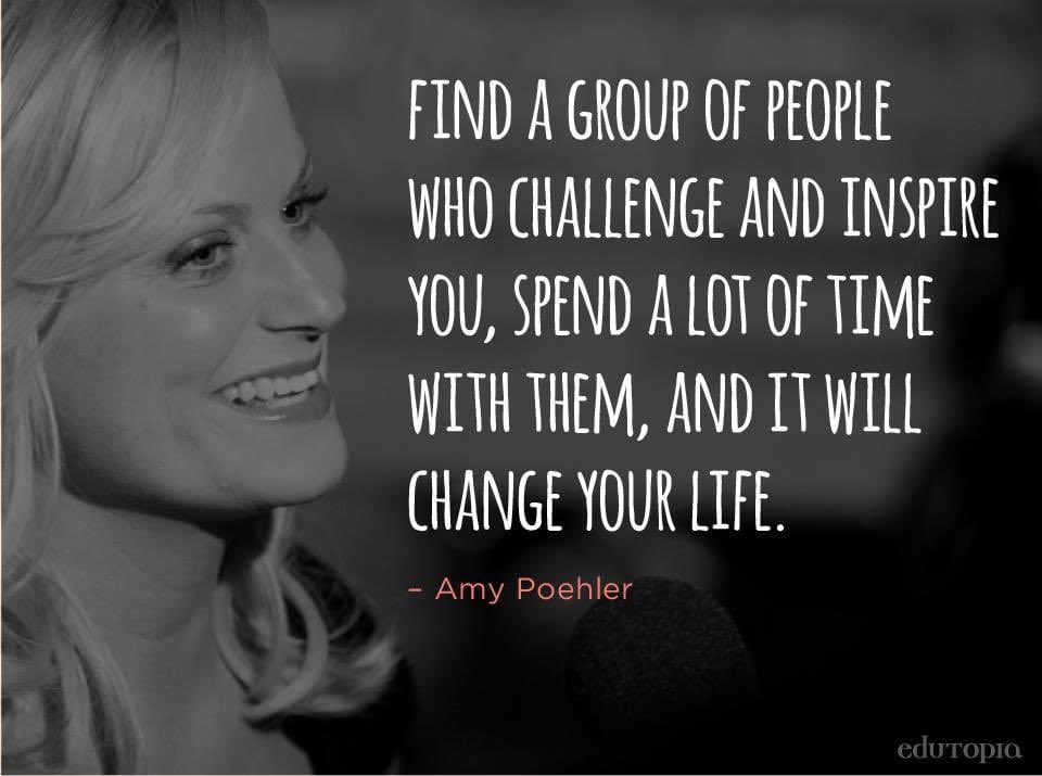 💯! Find your people! 🍻