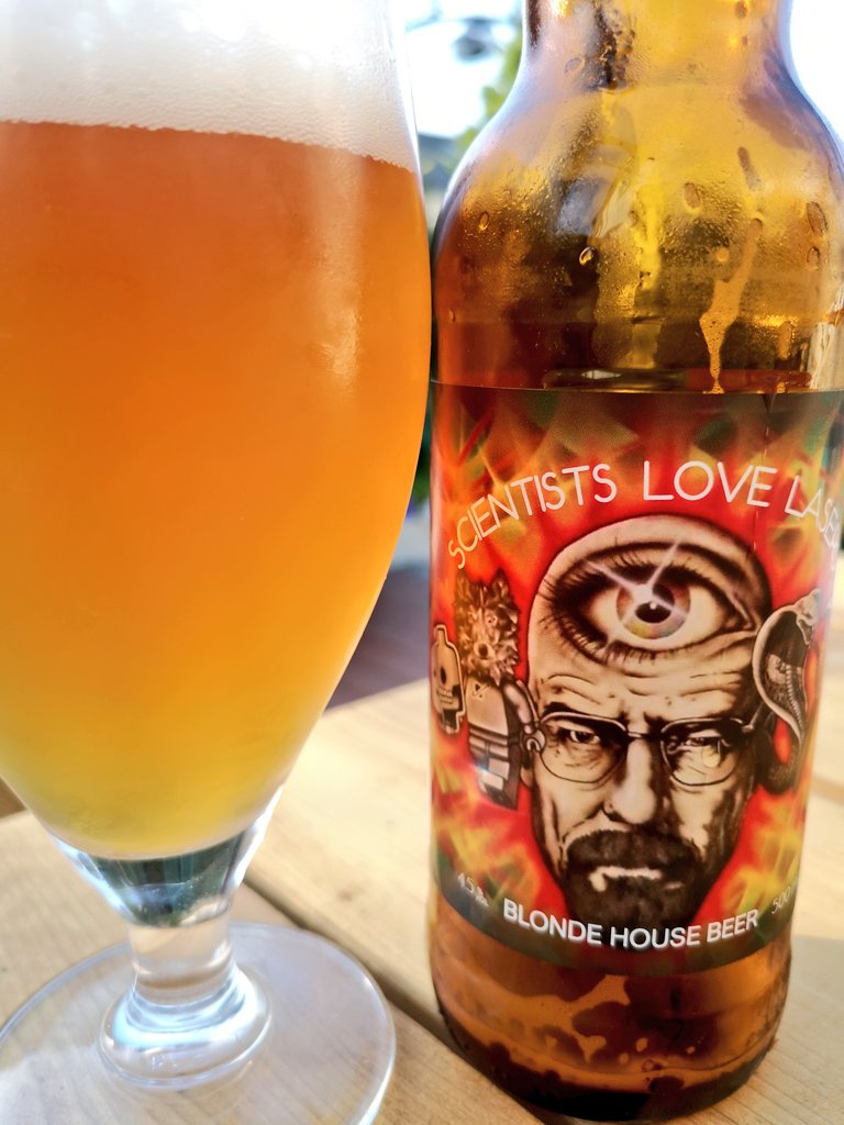 Perfect summer beer <a href="/BrewingDew/">Dew Drop Brewhouse</a>  #drinklocal