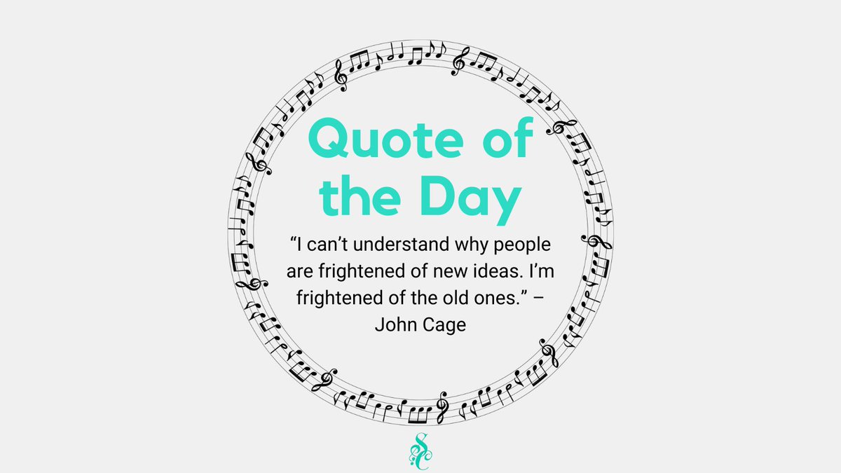 StringCandy's tweet photo. #qotd #JohnCage #motivationalmonday #StringCandy #music https://t.co/2xNSypOF7D