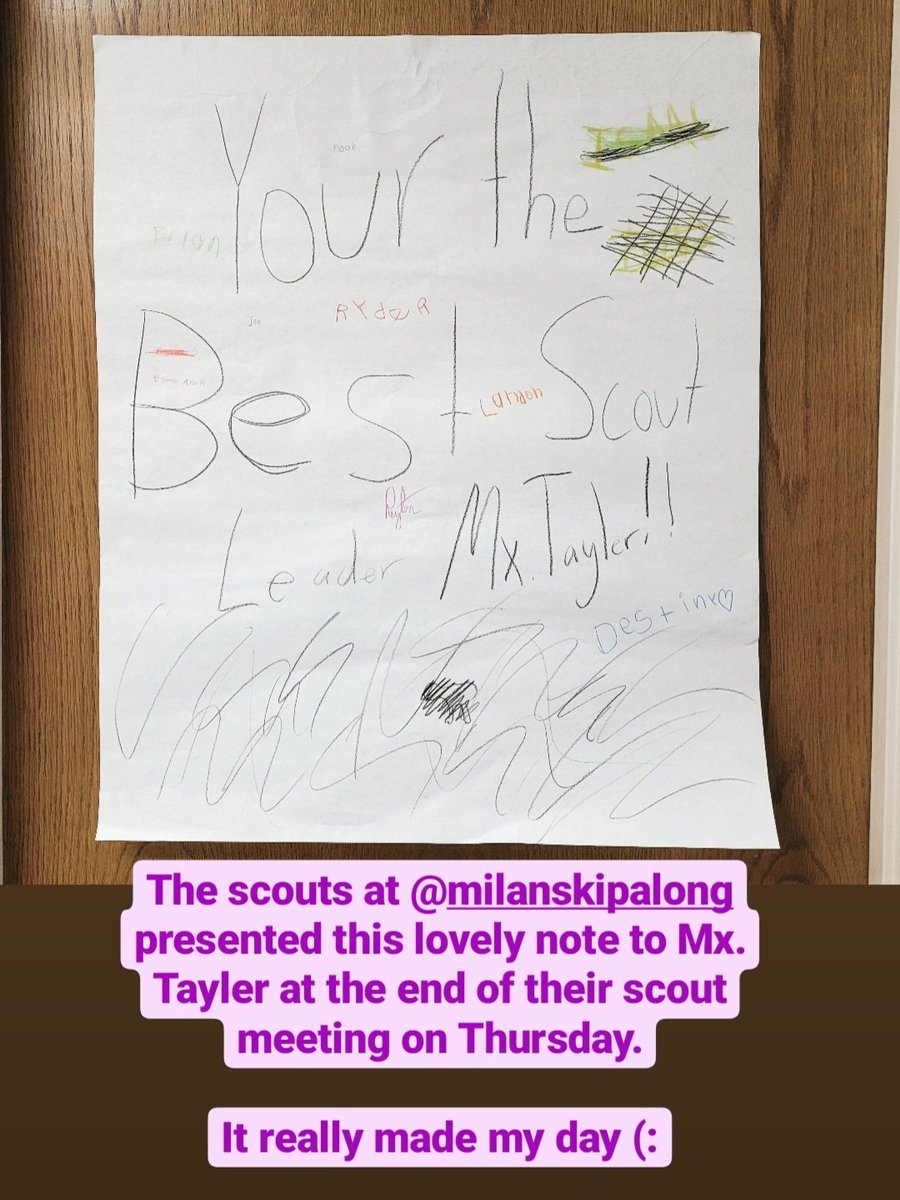 Illowa_Sct_Rch's tweet photo. #cubscouts #cubscoutsrock #cubscoutleader #scout #scouts #scoutsbsa #scouting #scoutmein #scoutreach #illowa #bsa #illowacouncil #illowastrong #getoutandscout #quadcities #tagtheqc #helloquadcities #milanillinois #bethechange #nonbinary #enby #nonbinarypositivity #kidsarethebest https://t.co/MsrVUfT2gy