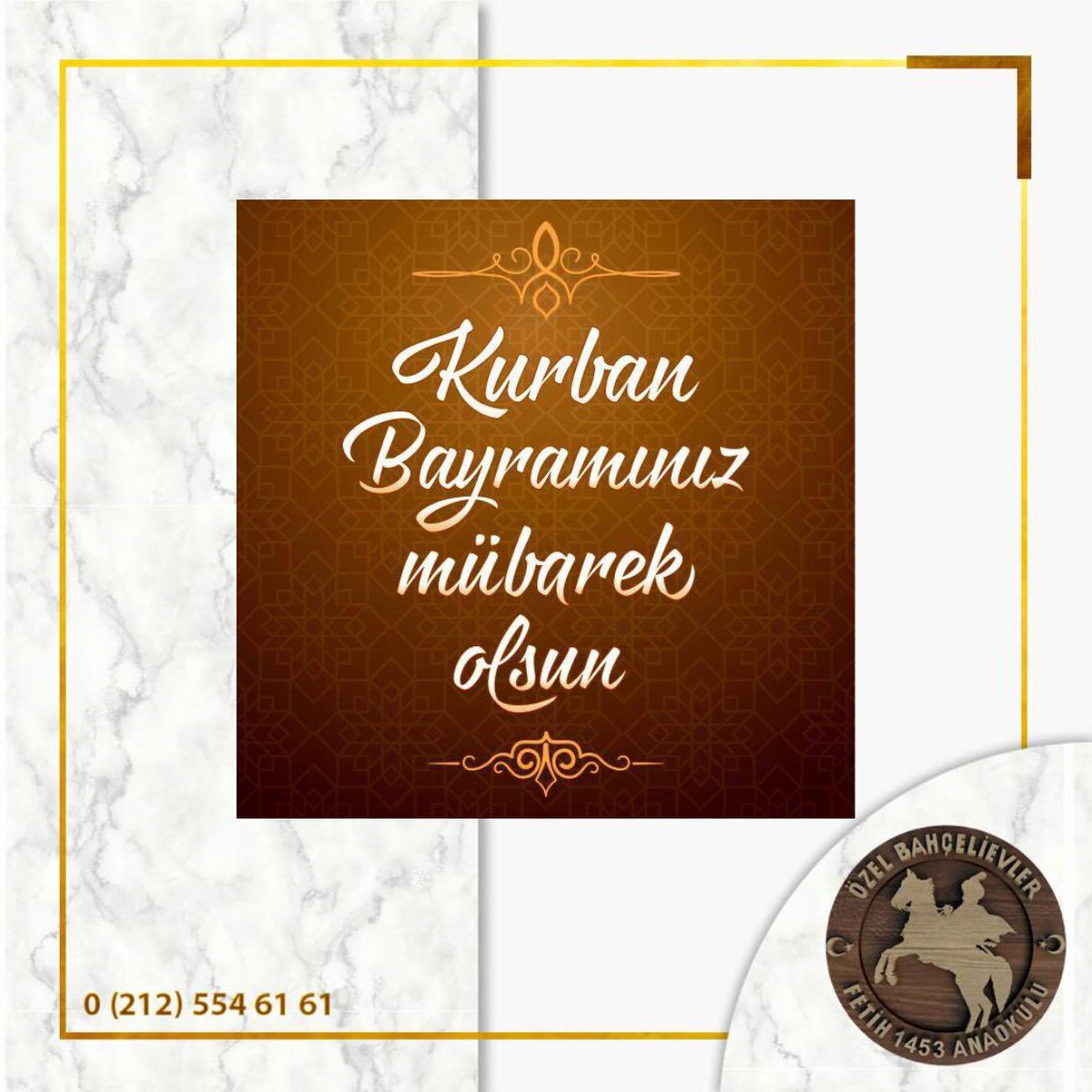 Mübarek Kurban Bayramını sevdiklerinizle beraber sağlıklı ve huzur içinde geçirmenizi dileriz. 

Kurban Bayramınız Mübarek Olsun