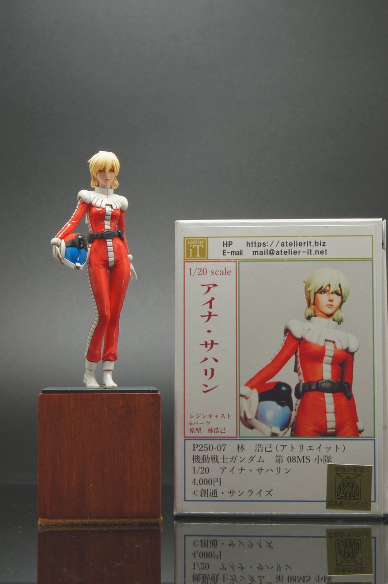 機動戦士ガンダム第08MS小隊 アイナ・サハリン 1/6 レジン