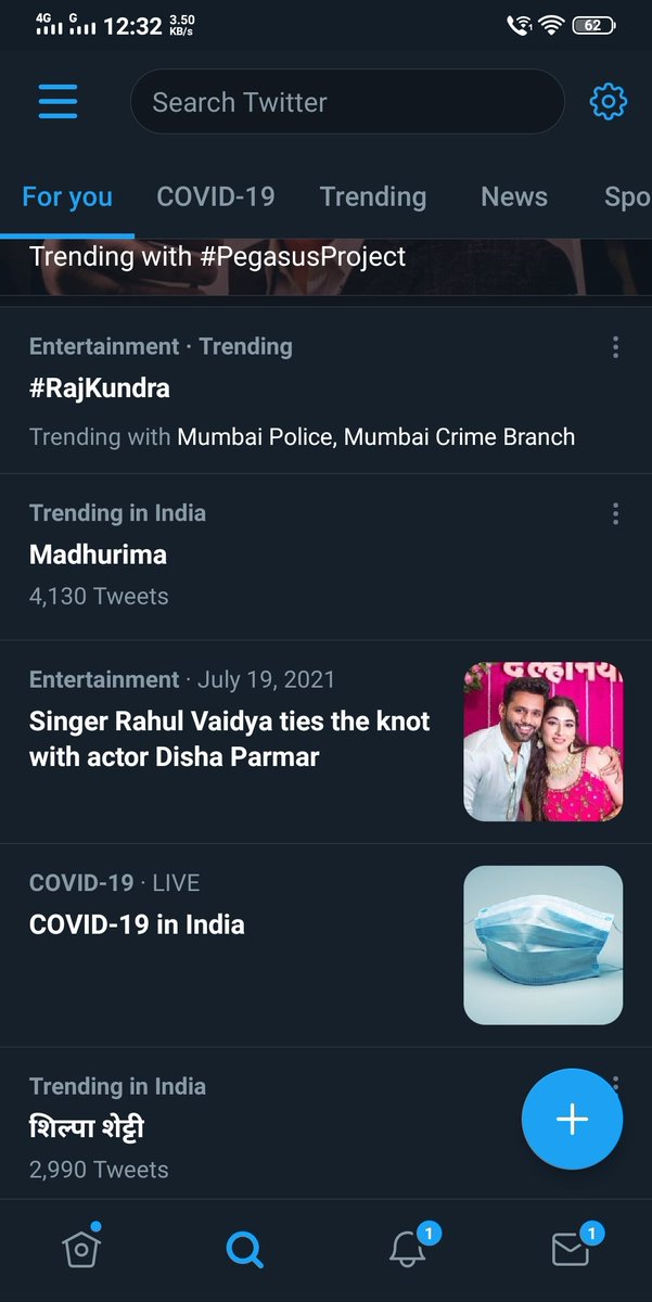 Twitter Make RKV Haters More Jealous 😎🔥 

DisHul Ruling I never see before any header for so much time on lists but Craze Of #TheDisHulWedding Everywhere .

The Most hyped Wedding of all time

After-all DisHul Love start at Worldwide TV 🤩 

#RahulVaidya #DishaParmar #RKVians