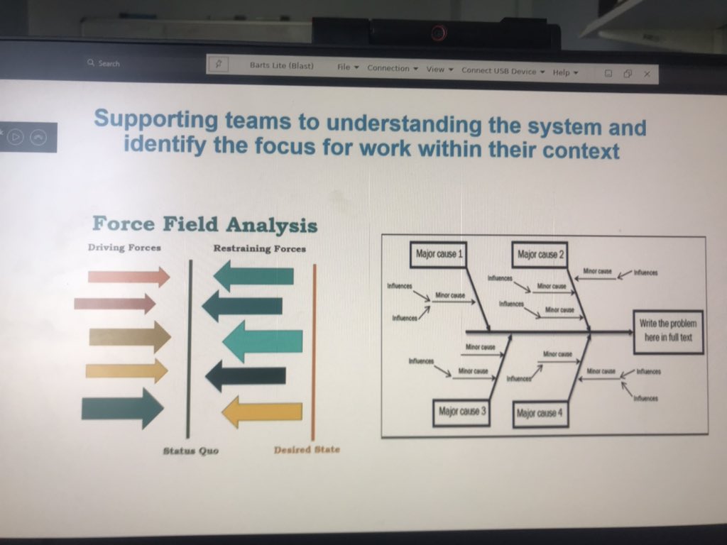 CatrionaRowland's tweet photo. Good 👍 #QICoach catch up today #ForceFieldAnalysis #FishBone #Patientbureau #CEU #Sustainability #GreenProjects #SUSQI @JenLeonard6 @suzi_hannah @NewhamHospital @TheIHI https://t.co/dSb5JSwuJY