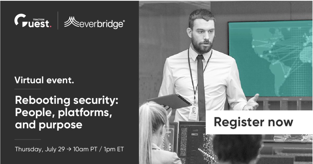 Everbridge (@everbridge) on Twitter photo Security now encompasses a hybrid workforce, focusing on health and safety, cybersecurity, and enhanced strategies that have an organizational approach to security. Register now for our interactive session hosted by <a href="/ASIS_Intl/">ASIS International</a> and for eligible CPE credits: bit.ly/2Uveu13 Security now encompasses a hybrid workforce, focusing on health and safety, cybersecurity, and enhanced strategies that have an organizational approach to security. Register now for our interactive session hosted by <a href="/ASIS_Intl/">ASIS International</a> and for eligible CPE credits: bit.ly/2Uveu13