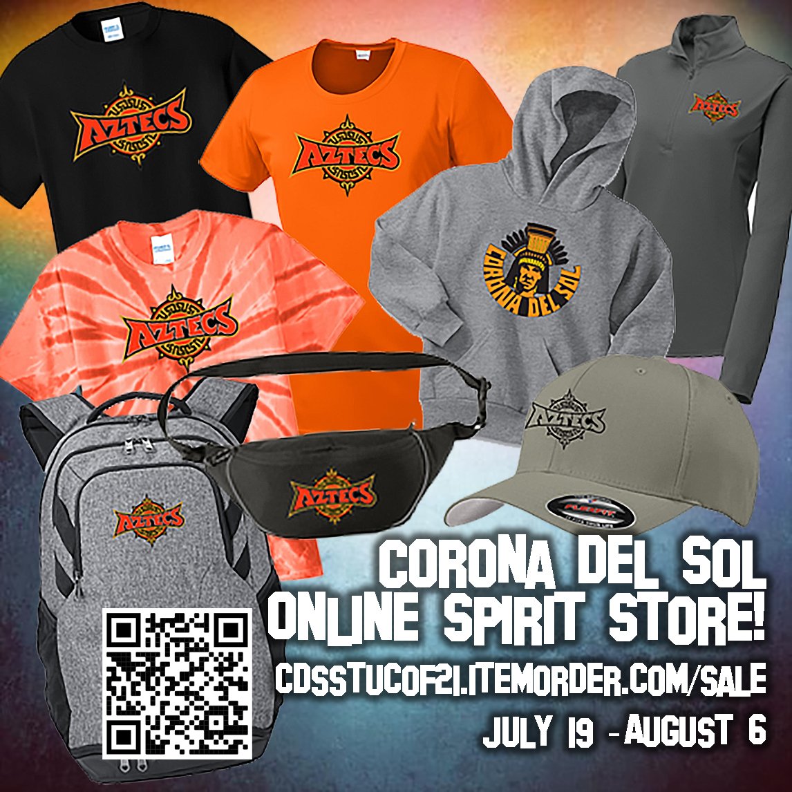 Start off the year with some great Merch! The online spirit store is now OPEN!! Purchases can be made any time between now and August 6, and it will be mailed directly to you! Get them now! cdsstucof21.itemorder.com/sale