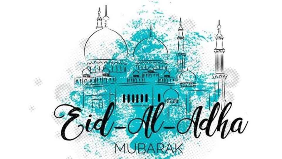 كُلُّ عامٍ وأنتم بِخير.. عيد أضحى مُبارَك، أعادَه اللهُ علينَا وعليكم بالخيرِ، واليُمنِ، والبركات.💙🌿

May this special day bring peace, happiness and prosperity to everyone❤️ 
 Eid Mubarak
 #EidAdhaMubarak