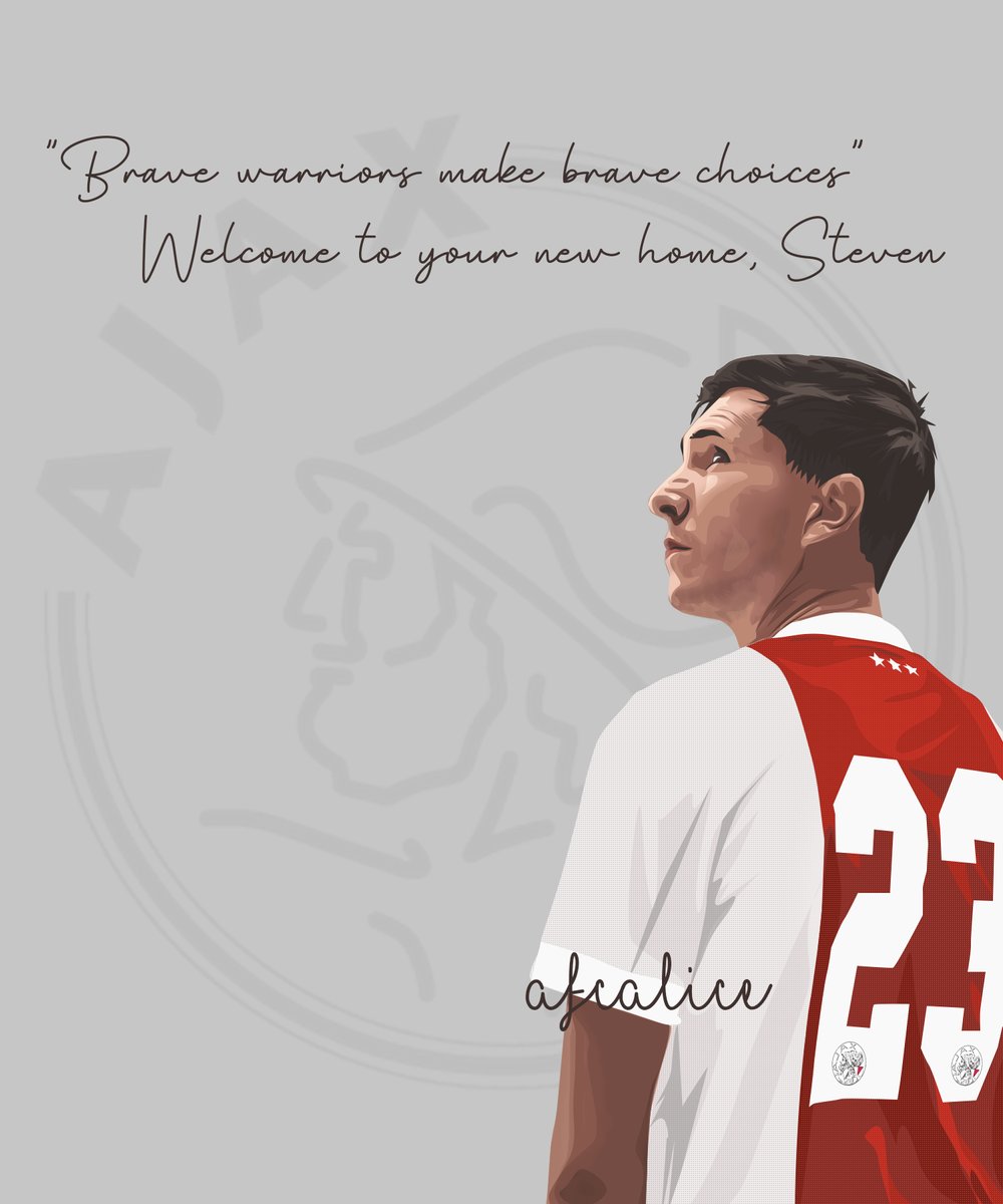 daemontardis's tweet photo. "Brave warriors make brave choices"
Welcome to the most beautiful club of them all, Steven
#WelcomeSteven #Berghuis @AFCAjax https://t.co/9VfsntH8rx