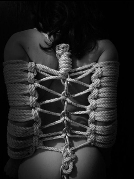 Saw this image and its pretty and all...but, look at that chain the arms are bound to. That gives me<a href="/tag/inspiration"class="tags"><span>#inspiration</span></a><a href="/tag/bondage"class="tags"><span>#bondage</span></a><a href="/tag/rope"class="tags"><span>#rope</span></a><a href="/tag/ropeandchain"class="tags"><span>#ropeandchain</span></a><a href="/tag/suspensionthoughts"class="tags"><span>#suspensionthoughts</span></a>