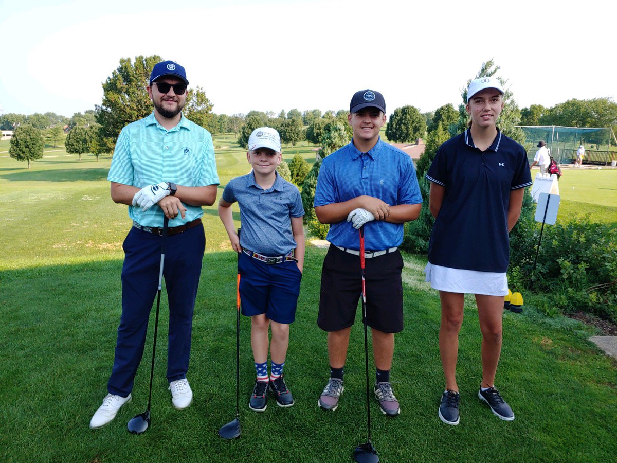 mtmccrady's tweet photo. Some fun was had on the golf course today! Thanks @JuniorGolfKY @GolfHouseKY for having us out! #projunior https://t.co/wSoLHh31a2