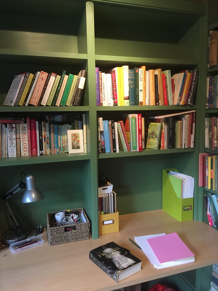 LucyMangan's tweet photo. Lined my cave with some more books to mark Freedom Day 🙄 https://t.co/32jzxRrpuV
