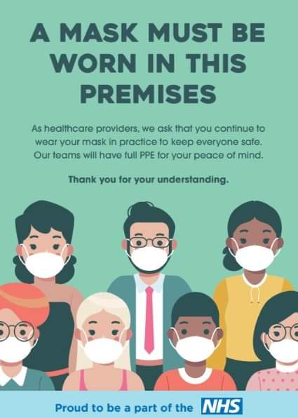 StephensAndDrew's tweet photo. Whilst many places are able to ease restrictions unfortunately we are not. We’ve been instructed that as a healthcare setting we have to keep our existing measures in place throughout your visit. We’ve always put yours &amp; our people’s well being first throughout this whole period. https://t.co/YEn7eJgCgU