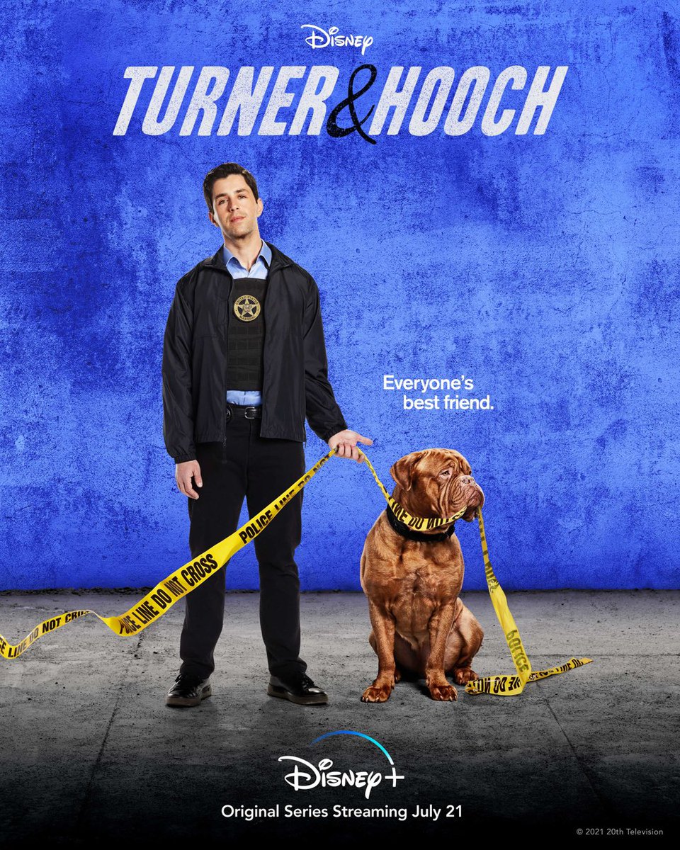 #TurnerandHooch streaming on <a href="/disneyplus/">Disney+</a> this Wednesday! 

#TurnerandHoochSeries #DisneyPlus #SummerofDisneyPlus
