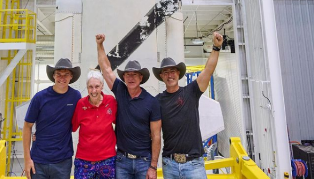 JohnHotta's tweet photo. After Jeff Bezos, Blue Origin sees a ‘robust pipeline’ of future paying spacefliers.  From @geekwire:   https://t.co/AExT9kaTOW ( #spacetourism is a business.) https://t.co/mQTVCKV7Lm