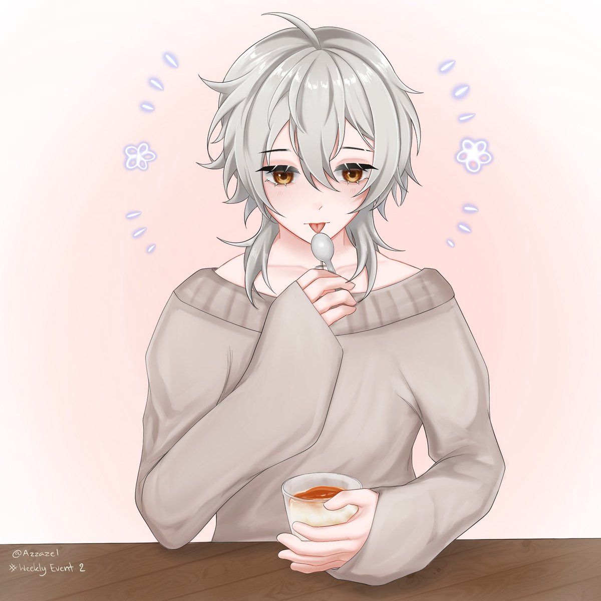 Azazel_COC's tweet photo. #WeeklyEvent02_COC
“ The taste of youth, huh..? “
.
.
(รีบปาดรีบมาเดี๋ยวไม่ทัน55 พุดดิ้งของโปรดอาซา—) https://t.co/1MwUH58pBh