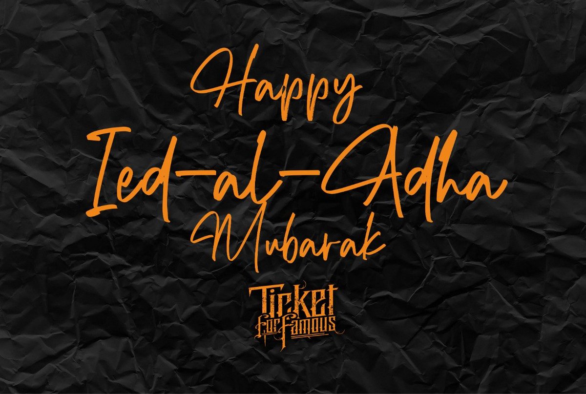 Happy Ied-Al-Adha Mubarak 1442 H kawan - kawan semua 🔥
_
#ticketforfamous #unbrokenalbum
#posthardcore #metalcore
#kendariscenemusic