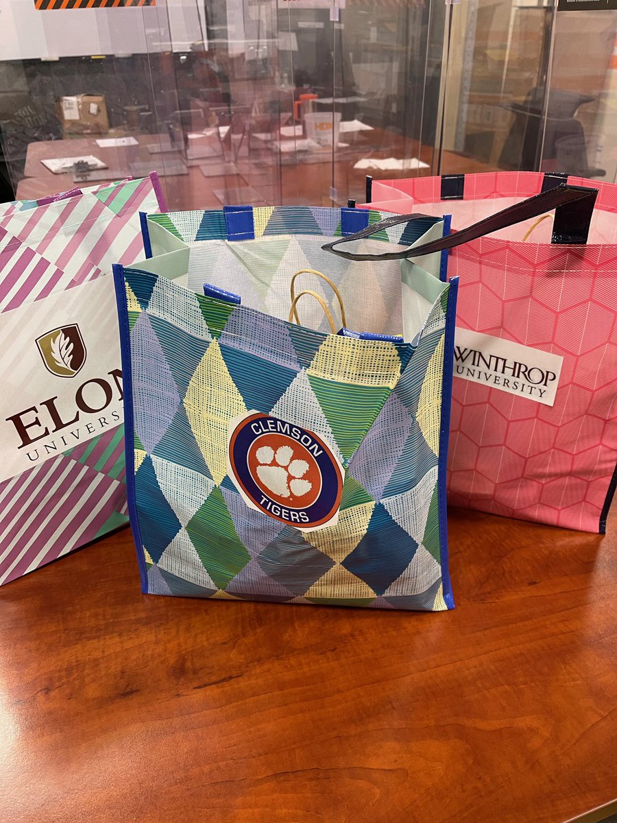 College bags for our students that are going away. We are so proud of each and everyone of you, and your orange family is always here for you 🧡🧡#takingcareofourpeople