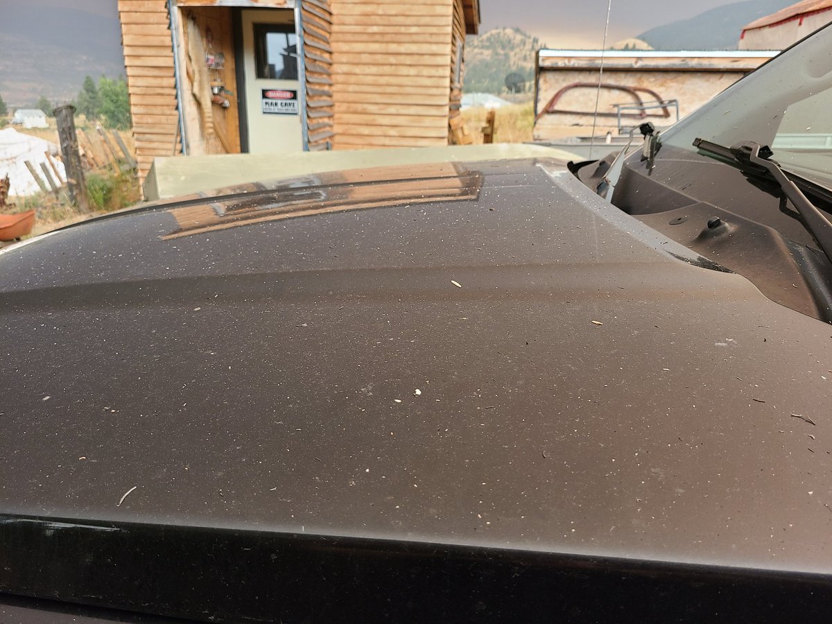 #BCWildfire near #OKFalls and #Osoyoos at #Inkameep with ash falling in #Penticton