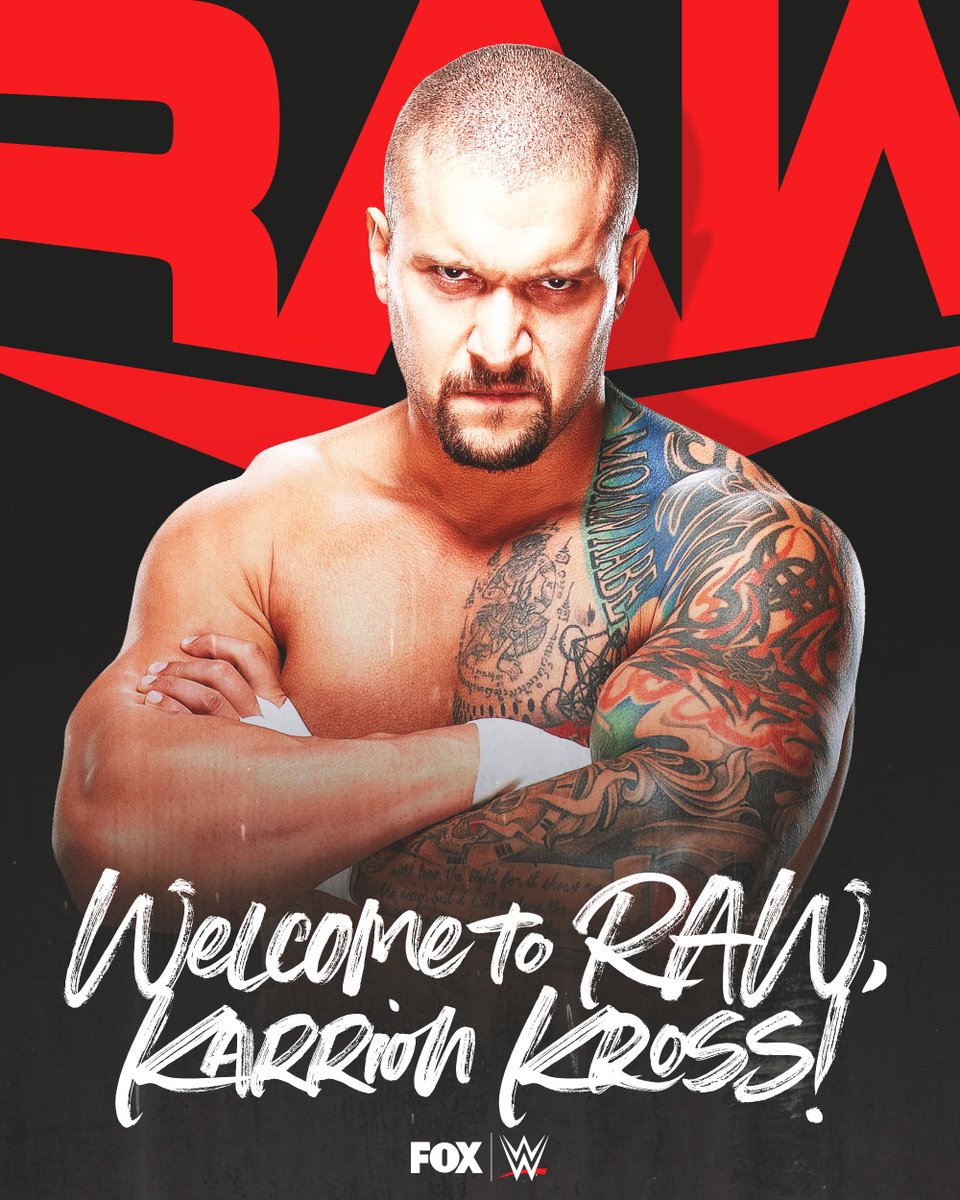 DOOMSDAY IS HERE. 

Welcome to #WWERaw, @WWEKarrionKross!