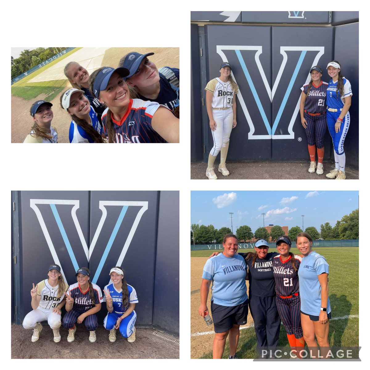 Had fun today at the <a href="/VUSoftball/">Villanova Softball</a> camp!!! I am so excited to be apart of this amazing program. #futurehome ✌🏻💙Go Cats! <a href="/MadiOstrowski/">Madison Ostrowski</a> @LillyStJean38