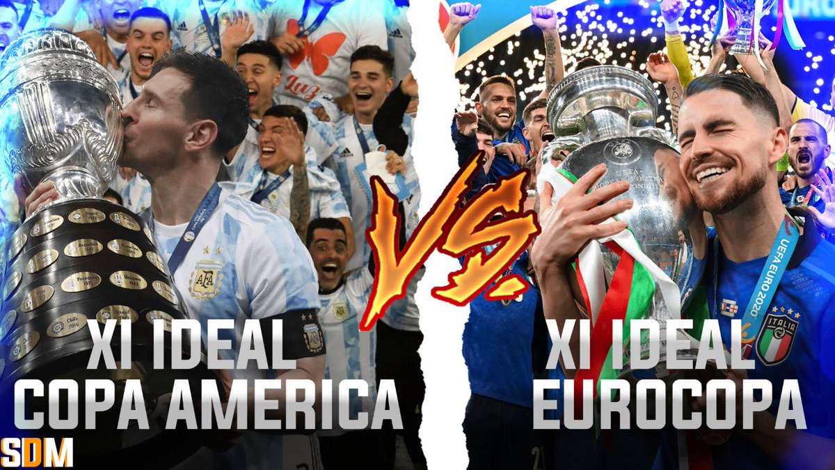 salimosdmemoria's tweet photo. 🆕 VIDEO NUEVO 🆕
 
Terminó la Copa America y la Eurocopa (hace tiempo, je) pero con SDM decidimos igual armar los 11 ideales de cada competencia 🏆 

¿Quién gana en un mano mano? Los leemos en los comentarios 😁

Link: https://t.co/lYZhsqzoxC https://t.co/XI2VO9Yx3e