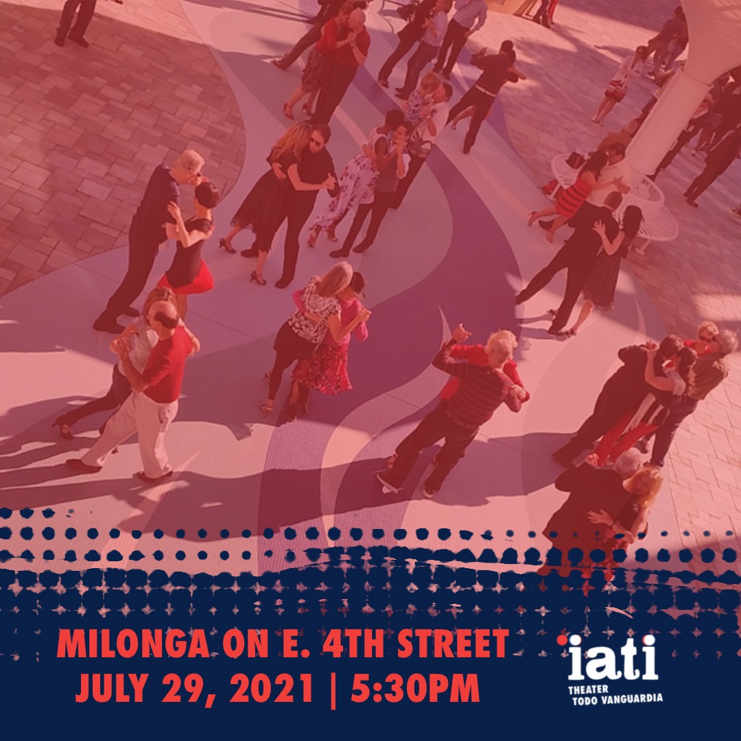 iatitheater's tweet photo. Join us July 29 for an evening of Tango with our amazing dancers Mariana Parma, Walter Pérez and Leonardo Sardella. BYODP = Bring your own dance partner. Or mask up and dance with someone new.
https://t.co/FClIqq981n
#tango #milonga #iatitheater #dance #Summer2021 https://t.co/oIVhqdUprG