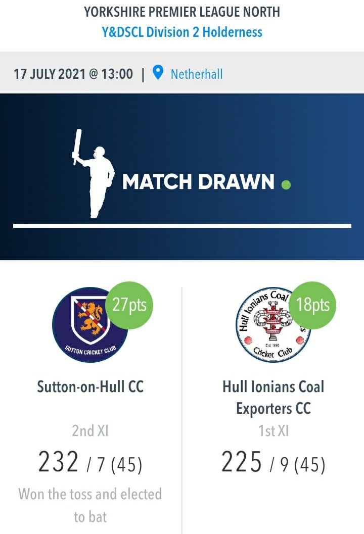 OptaBazza's tweet photo. 232 - @HICEcc 1st XI conceded 232 runs on Saturday and came mighty close in the chase. It is the most runs they have conceded since August 2018, when they also conceded 232 runs and bizarrely also against Sutton in another losing draw #ibarhangover https://t.co/FuJ4LEvrq8