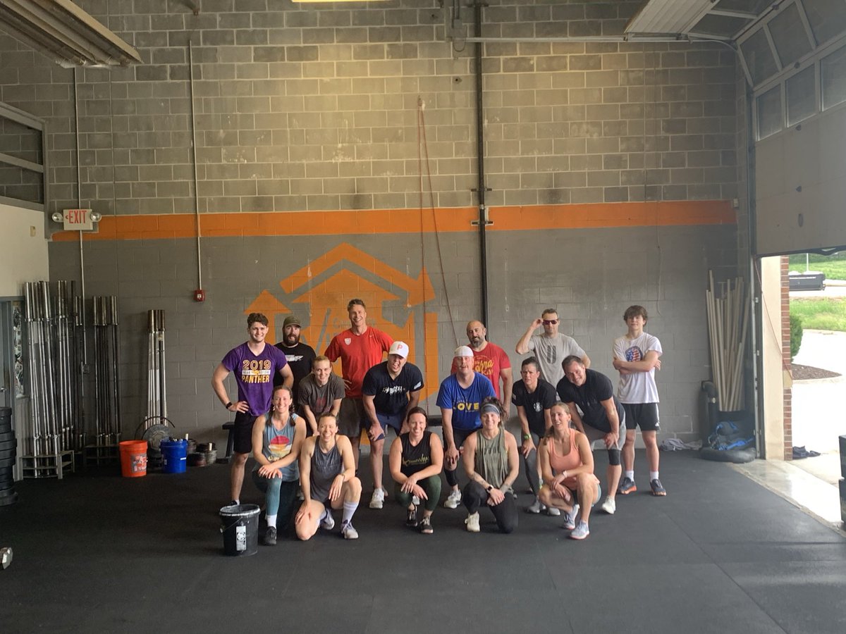 The last sweaty picture in front of the old logo wall. Times change. Places change. One thing has remained constant for 8 years, we’ve got goons to grind it out with!

Would you like to learn more about becoming one of these goons? 

Visit crossfitviral.com