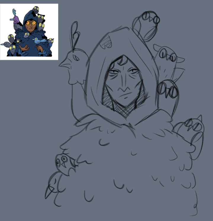 copper_sands's tweet photo. i'm getting hooked on #MiracleMerchant again and this customer is honestly my gender goals #fanart @miraclemerchant @ThomasWellmann https://t.co/W5LYRpLmBp