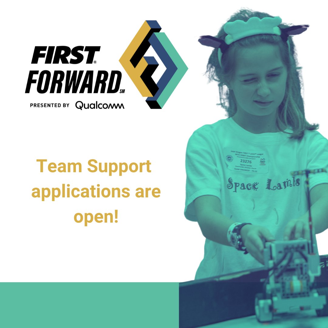 Apply for our Team Support award and receive financial support for your robotics team! We believe all young people in Oregon should have the opportunity to participate in FIRST.  Learn more here: ortop.org/team-support/