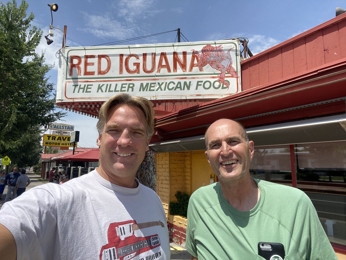 <a href="/JDPMotorsports/">JDP Motorsports</a>’ restaurant recommendation was on point &amp; it was great catching up with a fellow former flattop top enthusiast Fred Robert’s at <a href="/RedIguanaOG/">RedIguanaRestaurants</a>