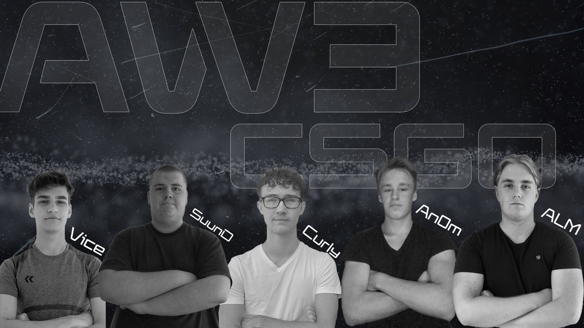 The AW3 Family is growing 🔥

We are now in the CSGO circus‼️ 
Please welcome, @SuunDcs @NHensten <a href="/V1ce5/">vice</a> @An0mCS  &amp; @FPScurly  the future is looking bright, and we can’t wait to get going! 👀👊
