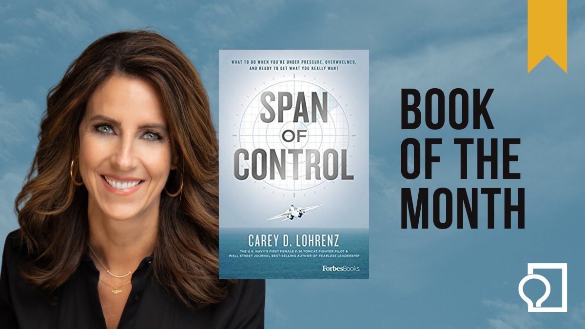 Book of the Month: Span of Control | <a href="/CareyLohrenz/">Carey Lohrenz</a>
#betterbookclub #culture #reader