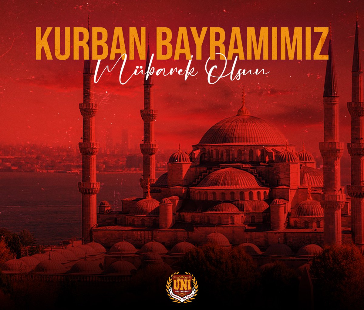 Tüm İslam Alemi'nin Mübarek Kurban Bayramı'nı tebrik eder, insanlık için hayırlara vesile olmasını temenni ederiz. 

#ultrAslanUNI