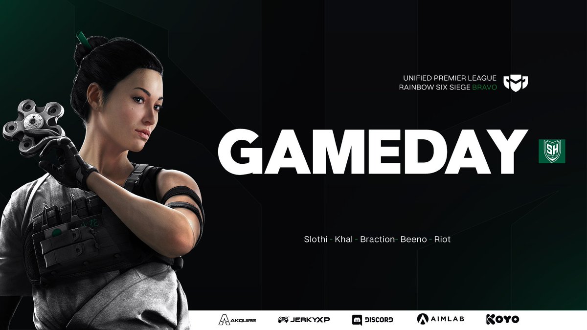 SH Esports (@realshesports) on Twitter photo Gameday time!
The SH Bravo roster is up against Rob Gaming LLC in <a href="/UnifiedPremier/">Unified Premier</a>!
🕕6:00 PM EST
🎥twitch.tv/unifiedlive Gameday time!
The SH Bravo roster is up against Rob Gaming LLC in <a href="/UnifiedPremier/">Unified Premier</a>!
🕕6:00 PM EST
🎥twitch.tv/unifiedlive