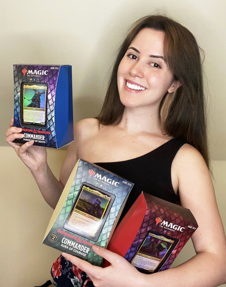 GIVEAWAY! #Sponsored 
 I will be giving away 3 of the AFR commander decks to one participant.

To enter you must:
✅like this post
✅retweet this post 
✅follow this account

Thanks to my sponsor <a href="/HairyTarantula/">Hairy Tarantula</a> for allowing this giveaway to happen and please drop them a follow💜