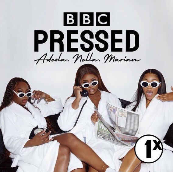 Shot the press photos for the new @BBCSounds / @1Xtra Podcast #PressedPodcast feat @AdeolaPatronne @nellarose @missmariammusa ⚡️