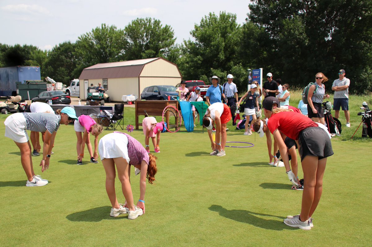 What a day we’ve had for our first #ShareMyPassion Girls Golf Clinic of the year at the <a href="/3MOpen/">3M Open</a>! 

Girls participated in fitness, driving, chipping and putting stations with <a href="/LPGA/">LPGA</a> professionals from <a href="/pgareachmn/">pgareachmn</a>.