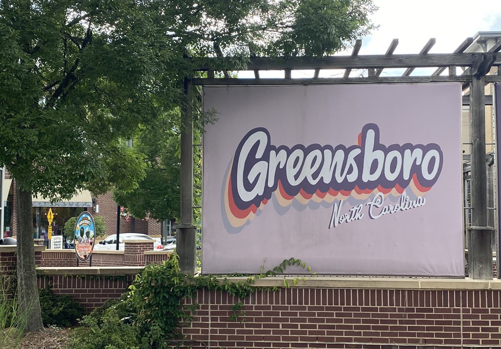 Wrapping up Waddington with a trip to Greensboro. Yeah, This trip should have been a year ago, #covidproblems #cohort9