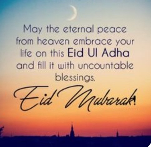 Farooq4East's tweet photo. 🌙Eid ul Adha Mubarak!
Be grateful of all your blessings no matter how big or small.🤲
#EidAlAdha2021 #Prayers4all @BuryNorthLabour @LabourMuslims @NHSMuslimWomen @MACFESTUK @MuslimCouncil @LabourBAME https://t.co/BHTLcNRhv6
