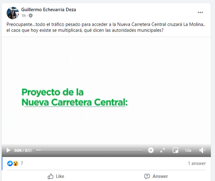 QuintoPoder6's tweet photo. A los vecinos de La Molina, alguien sabe de este proyecto y su impacto en nuestro distrito?
@munimolina @Lamolinaunasolafuerza @LaMolinaTodoElDia https://t.co/TuTYkR8V0m @MoliNews @Molinavecinos @JoseManuelYancceTucta @JorgeLuisGomezAbad
https://t.co/9zKdt3rCXN https://t.co/7EMFHrWr7r
