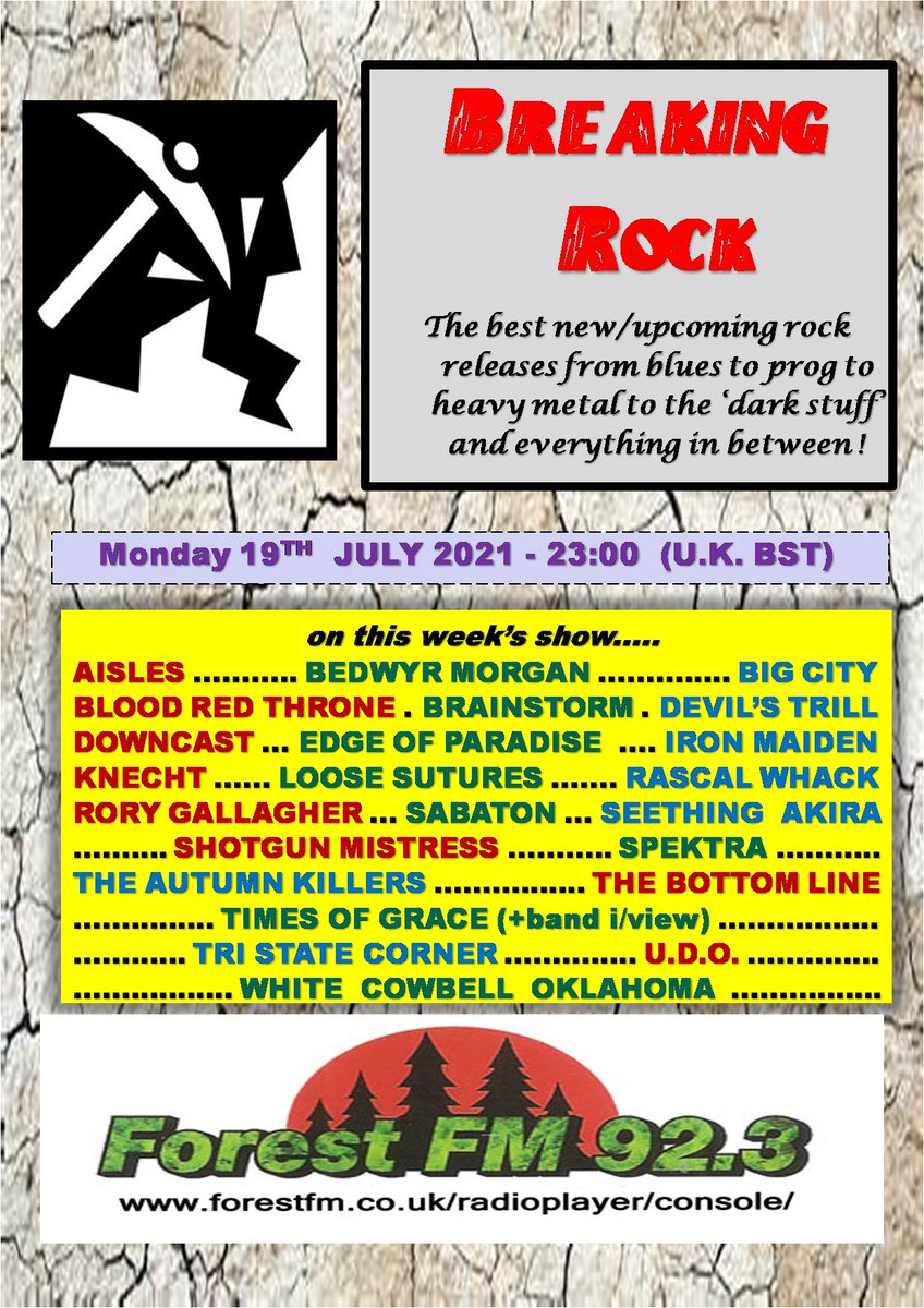 pjbreakingrock's tweet photo. next on air with @pjbreakingrock #radioshow @ForestFM ... #SouthWales #UK band @autumnkillers with new single #OneOf5 out 20th August taster for new album #Darkside due 24th September ... stream now https://t.co/sjudUtZAIW https://t.co/Sfp0q39aHx